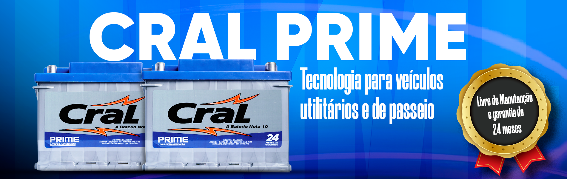 Banner promocional Cral Prime